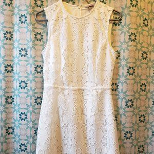 NWT H&M White Lace Dress Size S 🤍